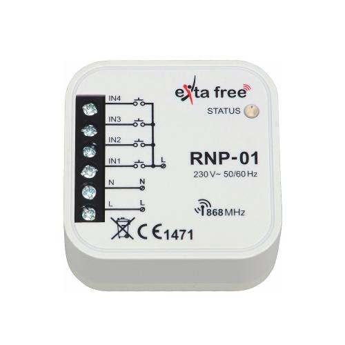 Sender, 4 Kanals, 868.32MHz, 230V, Malmbergs 9952014