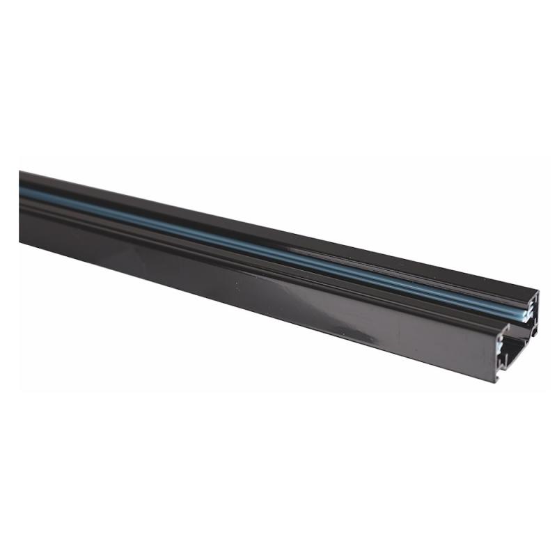 1-Fas Skena, 1m, Svart, Malmbergs 9974414