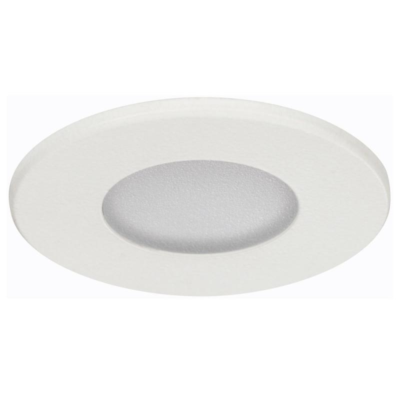LED Minidownlight, MD-4, 1W, IP44, Hvid, Malmbergs 9974527