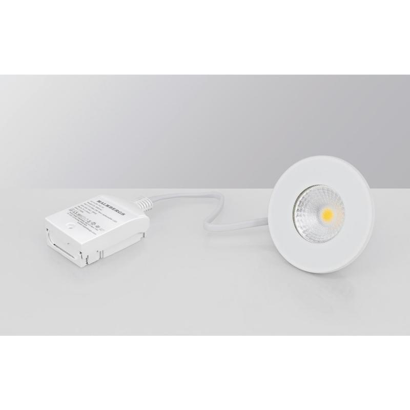 Downlight MD-315, LED, 3W, AC-Chip, Vit, Malmbergs 9974546