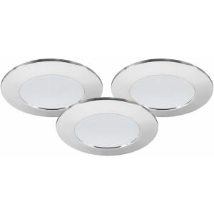 Downlight MD-232, LED, 3x10W, Krom, 3st, Malmbergs 9974579