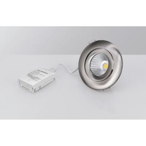 Downlight MD-360, LED, 6W, AC-Chip, Satin, Malmbergs 9974591