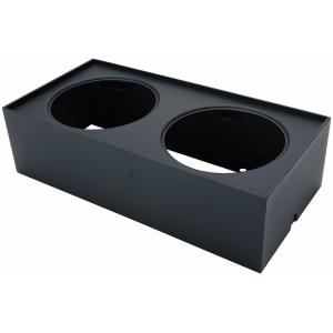 Output Box For MD-360, 2-Compartment, Black, Malmbergs 9974600