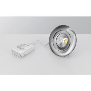Downlight MD-360, LED, 10W, Satin, Malmbergs 9974617