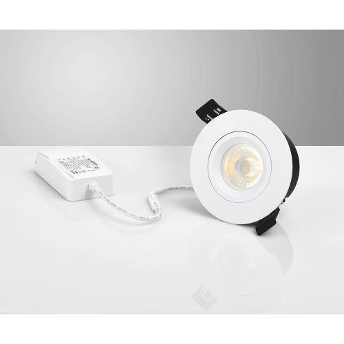 Downlight Yar, LED, 7W, Vit, Malmbergs 9974629