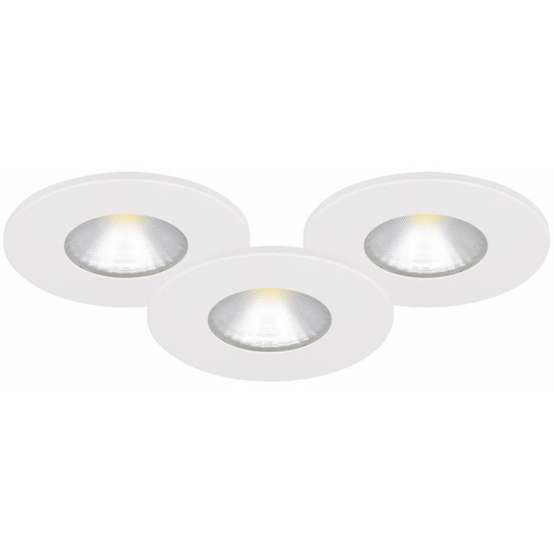 Bluetooth LED Downlightset MD-315, 3x3W, Hvid, Malmbergs 9974657