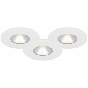 Bluetooth LED Downlightset MD-315, 3x3W, White, Malmbergs 9974657