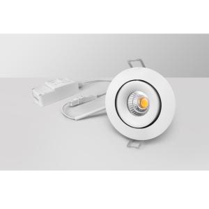 Downlight MD-70 Nxt, 7W, 230V, IP44, White, Malmbergs 9974822
