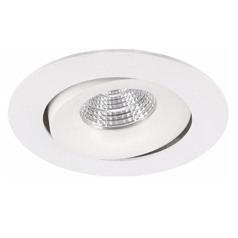Downlight Sæt MD-70 6x7W 230V IP44 Hvid 6stk Malmbergs 9974823