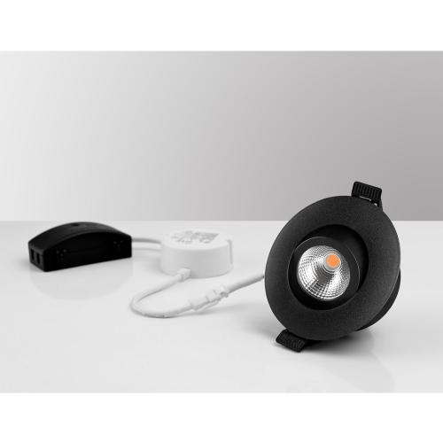 Ocean LED Downlight 7W 230V IP44 Sort Malmbergs 9974906