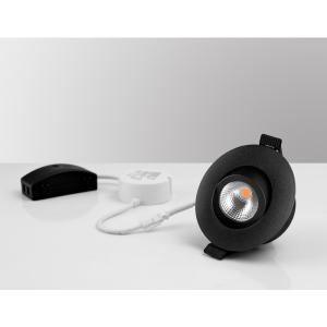 Ocean LED Downlight 7W 230V IP44 Sort Malmbergs 9974906