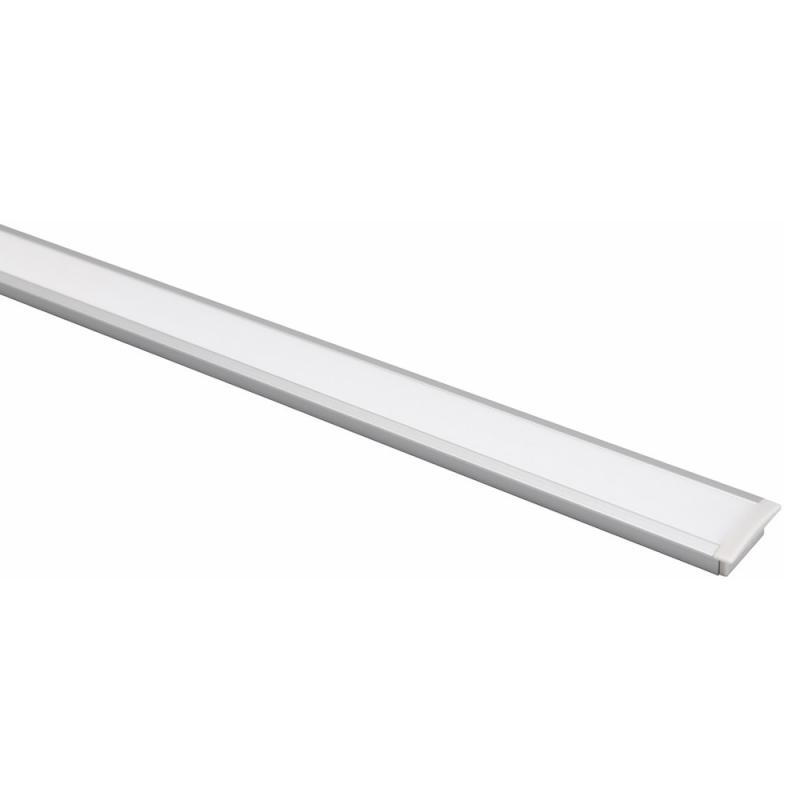 Aluminiumprofil Incasso, Infälld Montage, 1m, Malmbergs 9975104