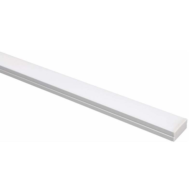 Aluminiumprofil Fuori, Utanpåliggande, 1m, Malmbergs 9975105