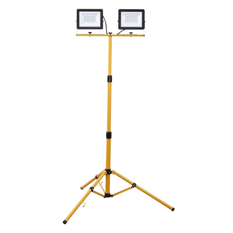Omni LED-Strålkastare Med Teleskopstativ 2x30W IP65 Malmbergs 9975343