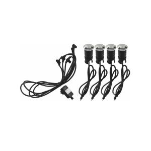 LED Kit Tellus I, 4x1.1W, IP67, 304 Stainless Steel, Malmbergs 9977203