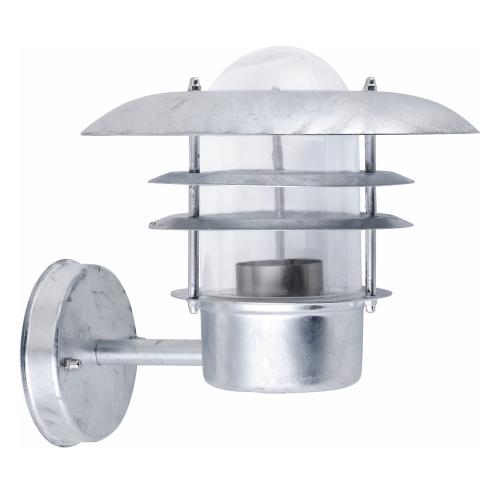 Vægarmatur Björk, 15W, Varmgalvaniseret, IP44, Malmbergs 9977227