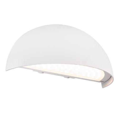 Vægarmatur Boda, LED, 8,4W, 4000K, IP54, Hvid, Malmbergs 9977307