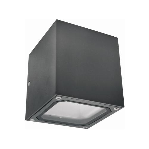 Vægarmatur Cube II, 7W, IP54, Mørkegrå, Malmbergs 9977333