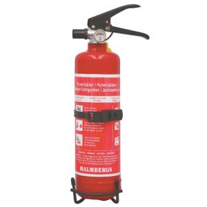 Powder Fire Extinguisher, ABC, 2kg, Red, Malmbergs 9994014
