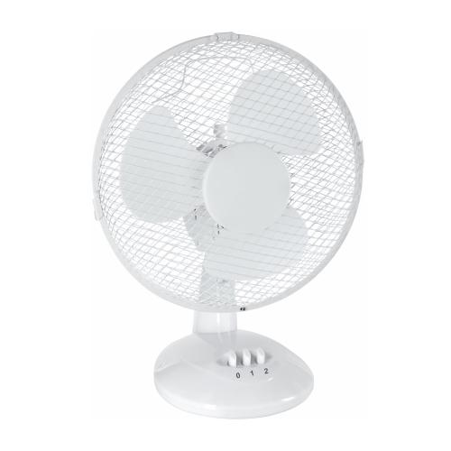 Bordventilator 9", 25W, Hvid, Malmbergs 9994090