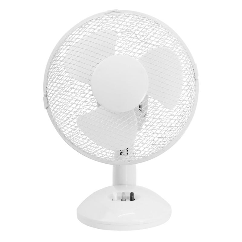 Bordsfläkt 9” 22W 220-240V Vit Malmbergs 9994150