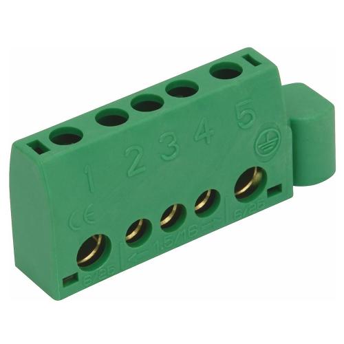 Jordskinne 5-Pol (3x2,5mm²+2x6-16mm²), Malmbergs C510