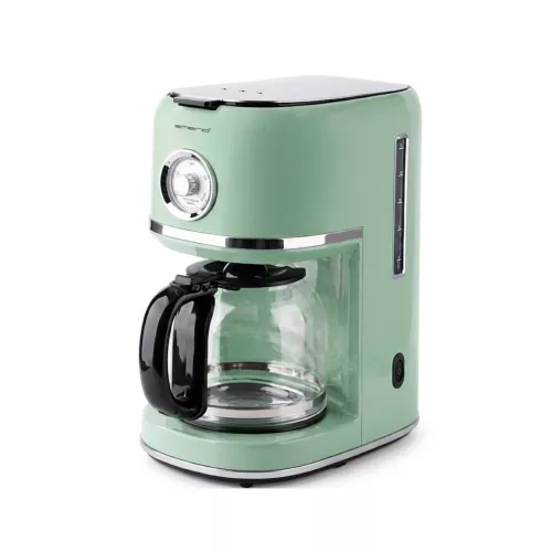 Kaffebryggare 900W 220-240V 1,5 Liter Grün Emerio