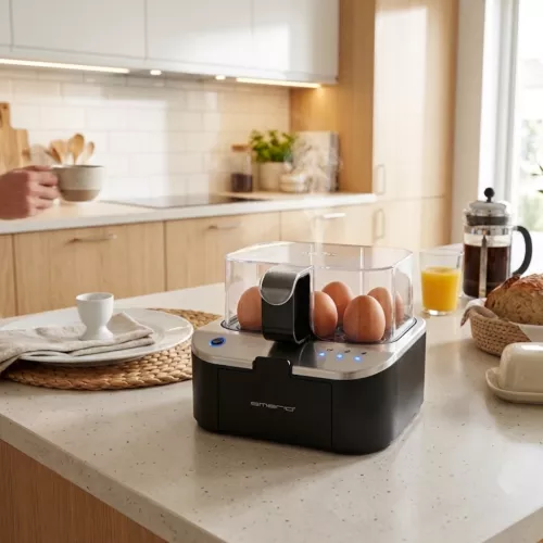 Smart Æggekoger 6 Æg 400W 220-240V Emerio