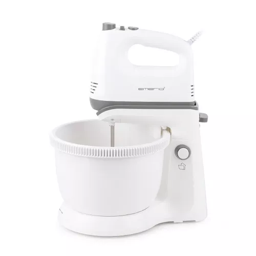 Håndmixer Med Skål 400W 220-240V 3,4 Liter Emerio