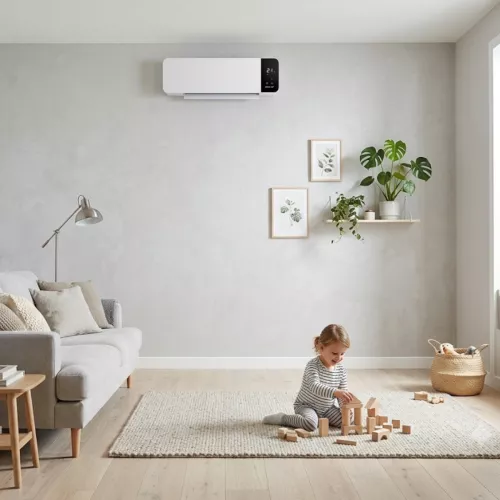 Wall Mounted PTC Heater 2000W 220-240V Emerio