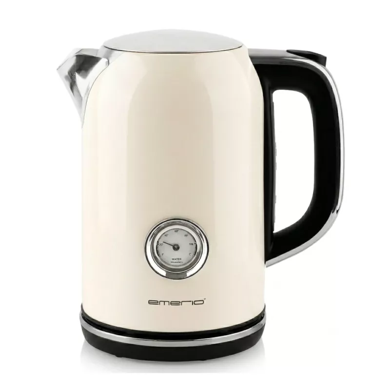Vattenkokare 1850-2200W 220-240V 1,7 Liter Grädde Emerio