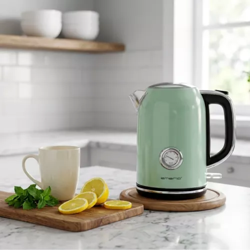Elkedel 1850-2200W 220-240V 1,7 Liter Grøn Emerio
