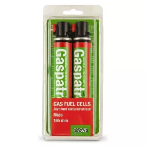 Gas Cartridge 165mm Red Fuel Cell For Nail Gun 2pcsx6pack Essve