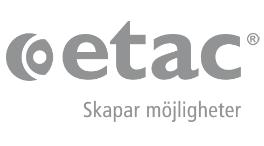 Brusestol 45cm, Grå, Etac