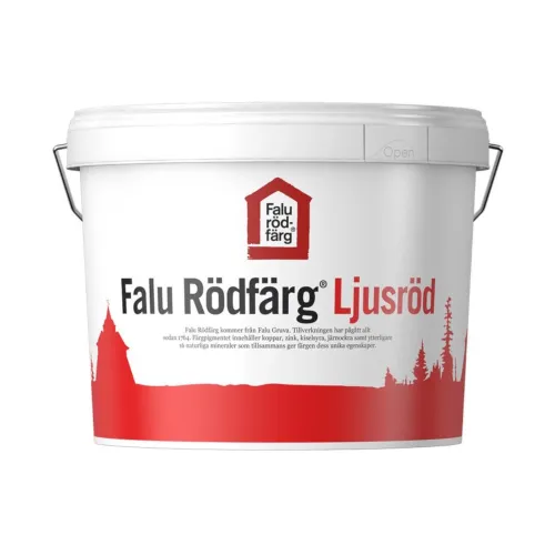 Falu Rödfärg Original 10 Liter Ljusröd