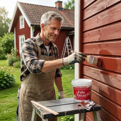 Fasadfärg 1L Faluröd Falu Vapen