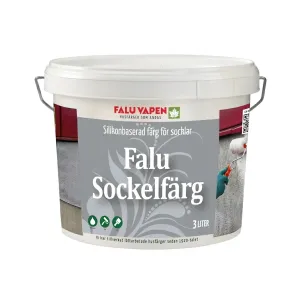 Sockelfärg 3L Grå Falu Vapen