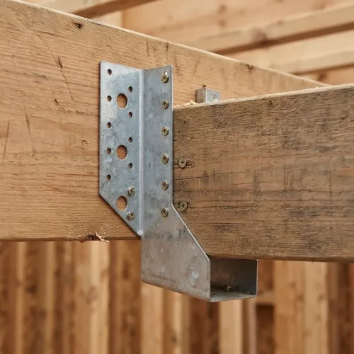 Bjælkesko JH 45x168x2mm Varmgalvaniseret Stålplade 30stk Fast 833244