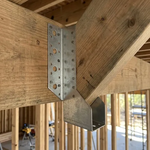 Bjælkesko JH 48x226x2mm Varmgalvaniseret Stålplade 20stk Fast 833252