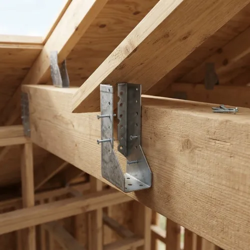 Bjælkesko JHI 48x166x2mm Varmgalvaniseret Stålplade 40stk Fast 833251