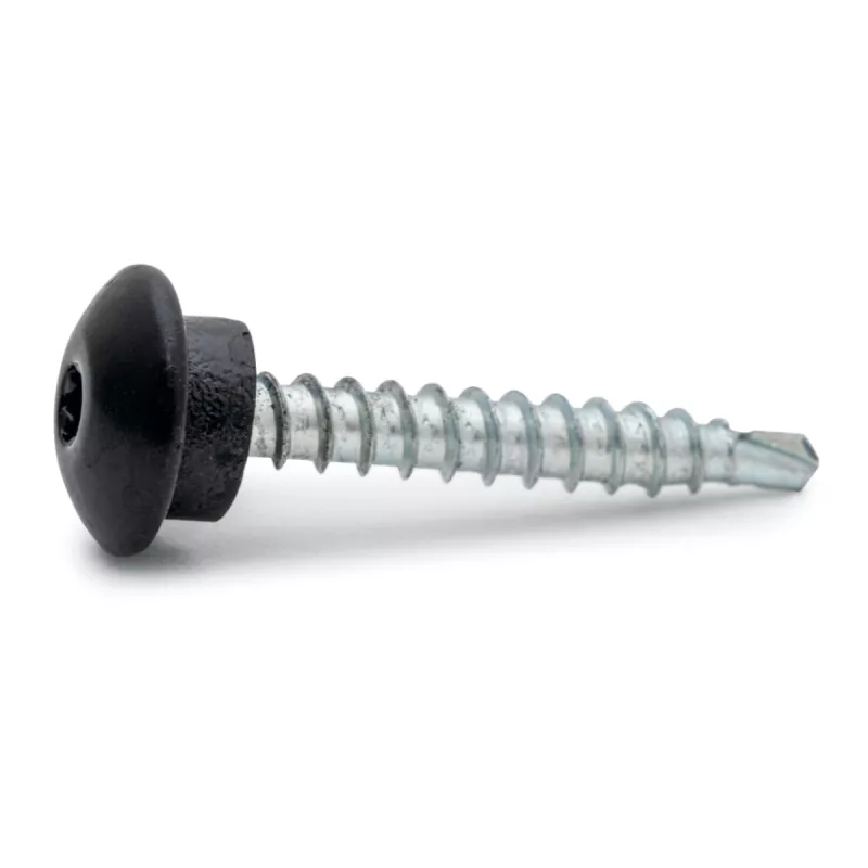 Farmerskrue UFO Lavhovedet T25 4,8x35mm Sort 150stk Fast 284983