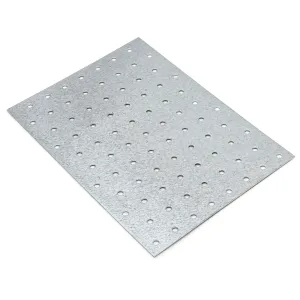 Hålplatta HP 160x220x1,5mm Varmförzinkad Stålplåt 25st Fast 833342