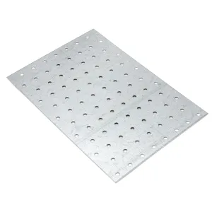 Hålplatta HP 160x240x1,5mm Varmförzinkad Stålplåt 30st Fast 833343