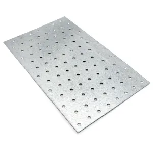 Hålplatta HP 160x260x1,5mm Varmförzinkad Stålplåt 30st Fast 833344