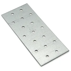 Hålplatta HP 60x140x1,5mm Varmförzinkad Stålplåt 120st Fast 833306