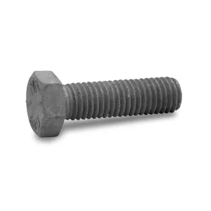 Sexkantskruv M6S 8,8 M10x20mm Varmförzinkad 100st Fast 276343