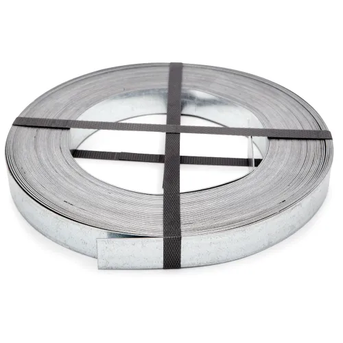 Stålbånd SBS 25x1,0mm 25m Varmgalvaniseret Stålplade Fast ​833217