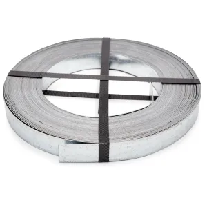 Stålbånd SBS 25x1,0mm 25m Varmgalvaniseret Stålplade Fast ​833217