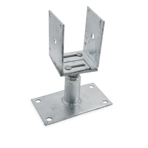 Stolpeholder CSFA Justerbar 120-160x70x136-189mm Fast 833038