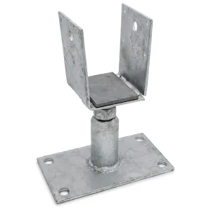 Stolpeholder CSFA Justerbar 70-120x80x125-175mm 5stk Fast 833036